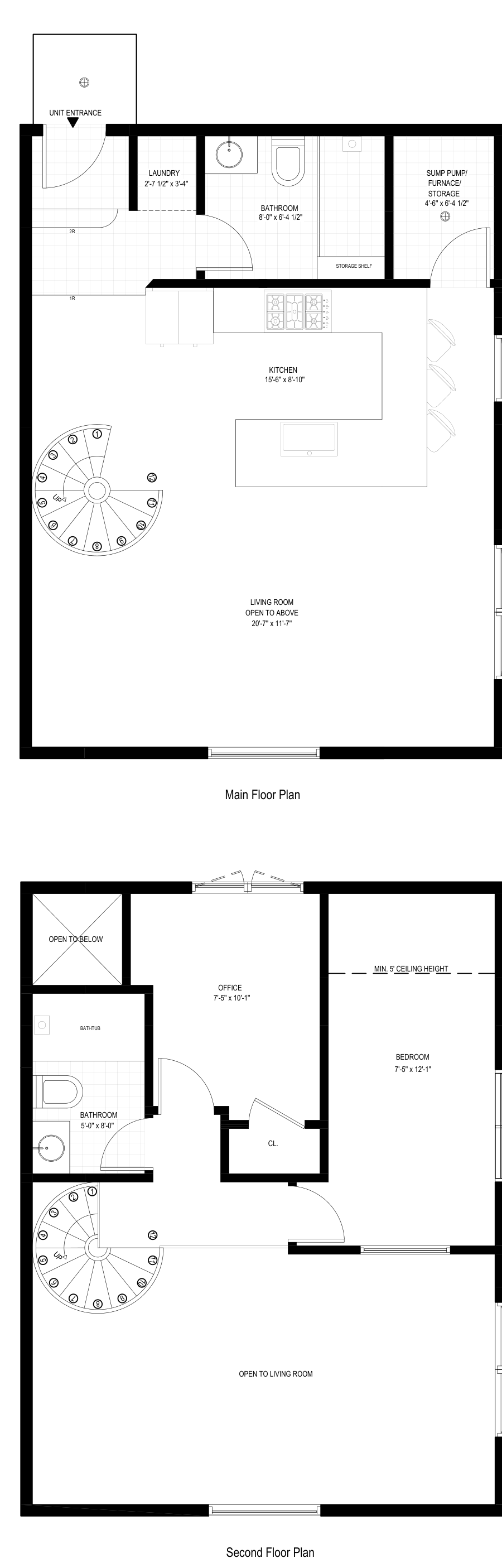 Suite 501 floorplan