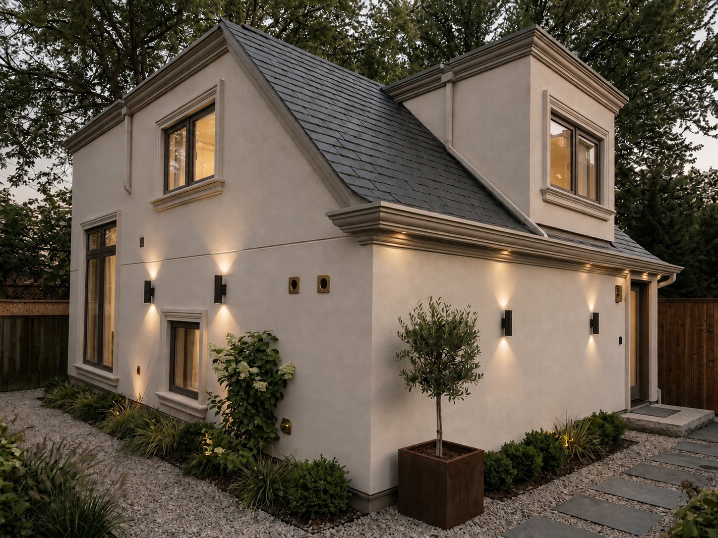 Detached garden suite exterior